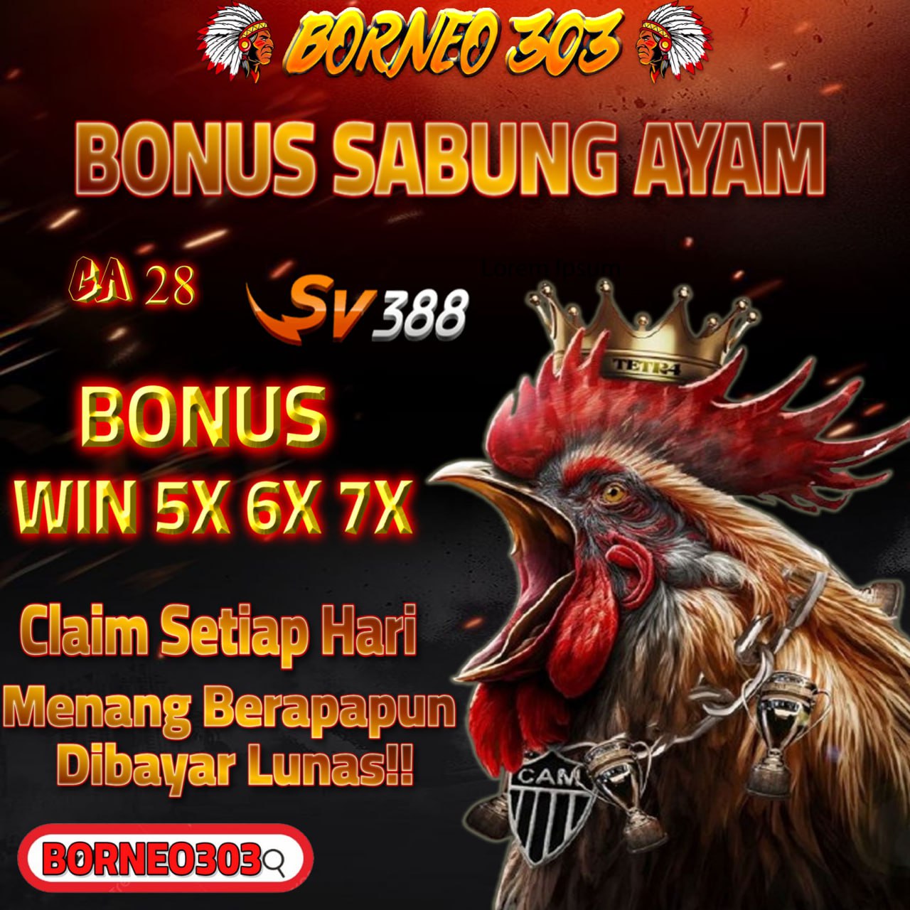 BORNEO303 | Login Resmi Arena SV388 Adu Ayam Saigon Super Hoki Winstreak 5X